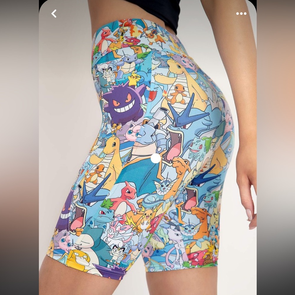 Blackmilk Pokémon All-Stars HW Bike Pants